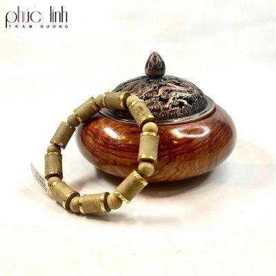 Phuc Linh Gold-Filled Agarwood Bracelet 6P5