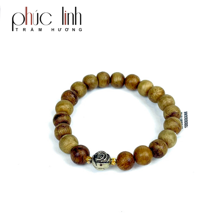 Phuc Linh Brown Malai Bracelet 8Mm 22 Beads