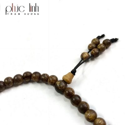 Phuc Linh Toc 6Mm Mix Agarwood Fox Charm Necklace