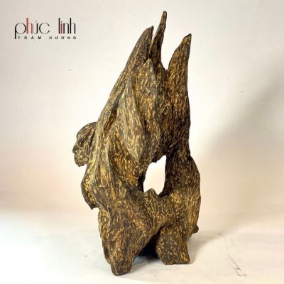 Decorative Oil-Cooked Agarwood Tree 29Cm