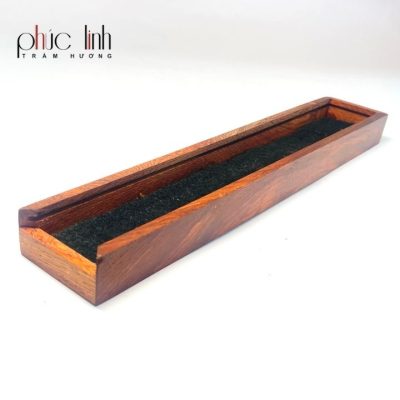 Monolithic Wooden Box For Burning No Toothpick Agarwood Incense Burner