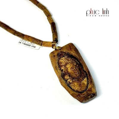 Indo Agarwood Necklace Mix Buddha Charm