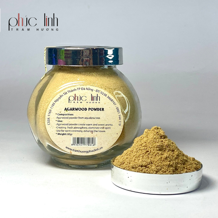 Phuc Linh Pure Agarwood Powder Type I - 50Gr