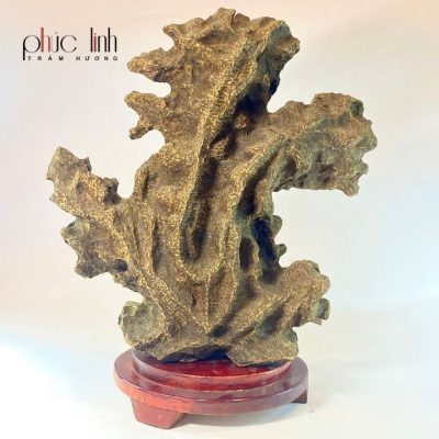 Decorative Oil-Cooked Agarwood Tree 36Cm