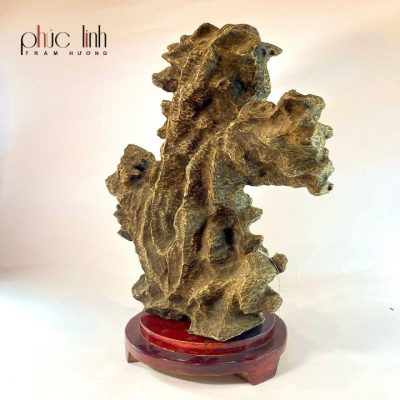 Decorative Oil-Cooked Agarwood Tree 36Cm