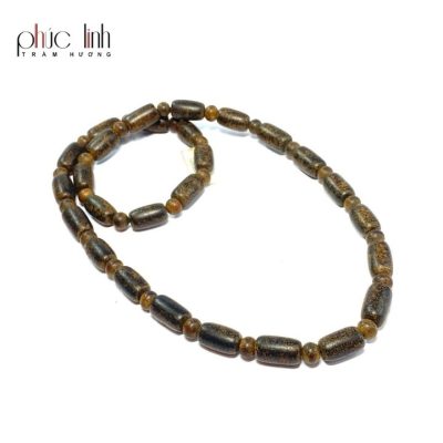 Phuc Linh Oil-Cooked Agarwood Necklace