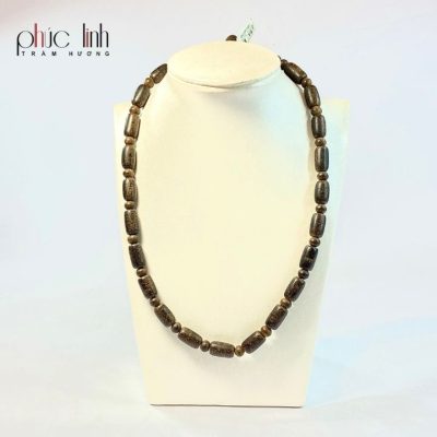 Phuc Linh Oil-Cooked Agarwood Necklace