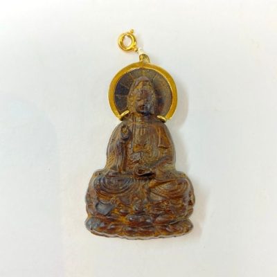 Phuc Linh Gold-Filled Agarwood Pendant 2p