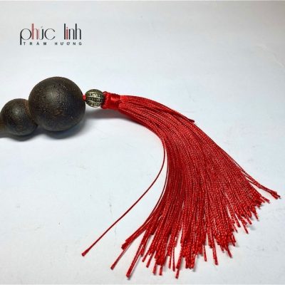 Agarwood Medium Wine Gourd Fengshui Car Hanging Wire Decoration