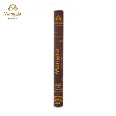 Premium Mangala Brown Tube Agarwood Incense - 20gr - 20cmm