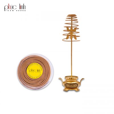 Phuc Linh Agarwood Coil Incense - 11 hours - 10 coils