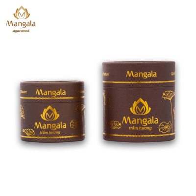 Premium Mangala Brown Box Agarwood Cone | Small - 25 Tablets