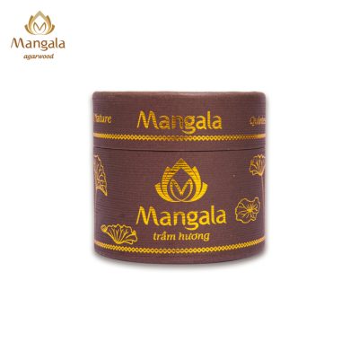 Premium Mangala Brown Box Agarwood Cone | Small - 25 Tablets