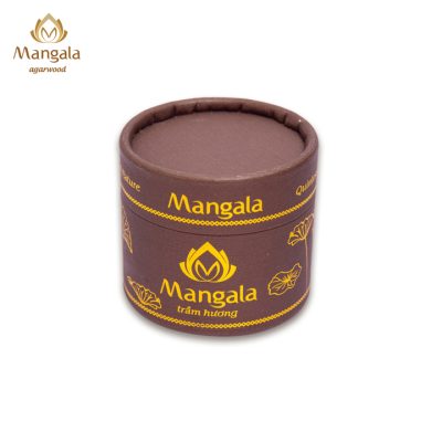 Premium Mangala Brown Box Agarwood Cone | Small - 25 Tablets