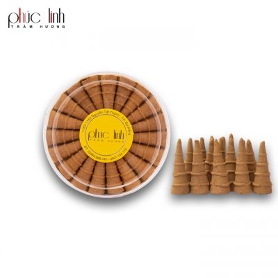Phuc Linh Agarwood Cone Special Type | Large - 36 Tablets