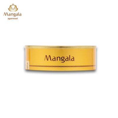 Premium Mangala Golden Box Agarwood Cone | Small - 25 Tablets