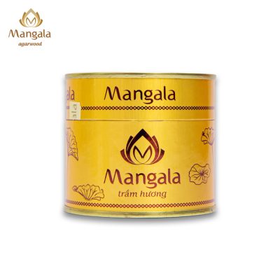 Premium Mangala Golden Box Agarwood Cone | Small - 25 Tablets