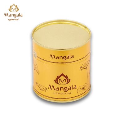 Premium Mangala Golden Box Agarwood Cone | Large - 22 Tablets