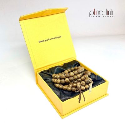 Phuc Linh Agarwood 108 Beads Bracelet 4