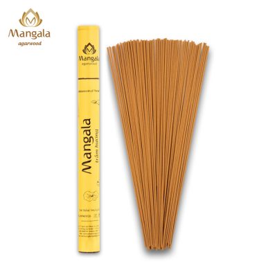 Premium Mangala Golden Tube Agarwood Incense - 20Gr - 20Cm