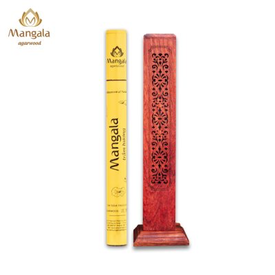 Premium Mangala Golden Tube Agarwood Incense - 20Gr - 20Cm