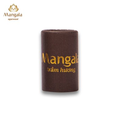 Premium Mangala Relaxing Short Brown Tube Agarwood Incense | 10Gr | 10Cm | 80 Sticks