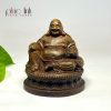 Agarwood Maitreya Statue Car Decoration 11Cm