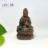 Premium Agarwood Guanyin Statue Car Decoration