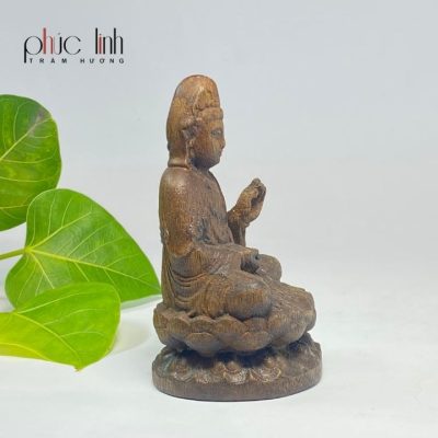 Agarwood Buddha Statue Car Decoration