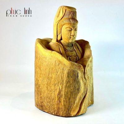 Agarwood Guanyin Statue 30Cm