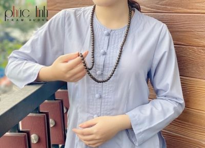 Phuc Linh 108 Beads Oil-Cooked Agarwood Necklace 8Ly