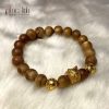 Agarwood Bracelet 8Mm Mix Kim Ma Golden Pig Charm