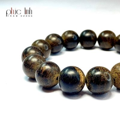 Premium Phuc Linh Indo Agarwood Bracelet 14Ly