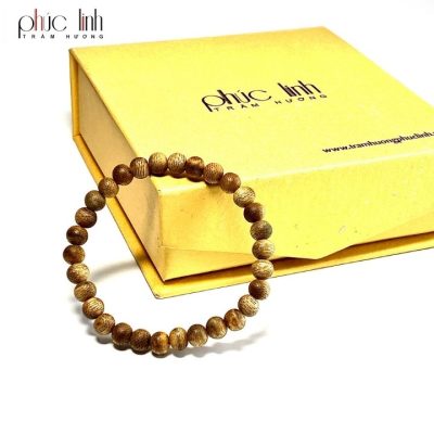 Natural Toc Agarwood Bracelet For Kid 6Mm