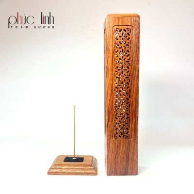 Standing Wooden Box For Burning Agarwood - No Toothpick Agarwood Incense Burner