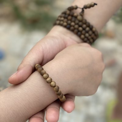 Natural Toc Agarwood Bracelet For Kid 6Mm