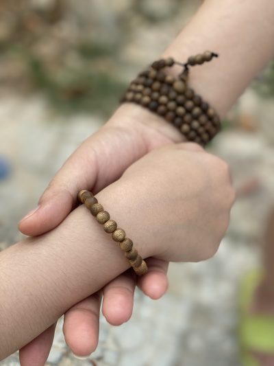 Natural Toc Agarwood Bracelet For Kid 6Mm