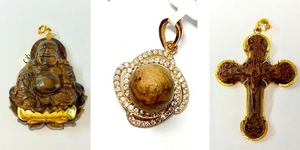 A few examples of Phuc Linh Agarwood Necklace Pendant, we take requests to produce Agarwood Jewelry and pendants based on customer designs and specifications