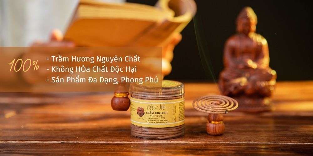 Nhang Vòng Trầm hương Phúc Linh